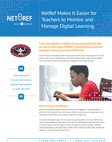 Case Study: NetRef Makes It Easier for Teachers to Monitor and Manage Digital Learning