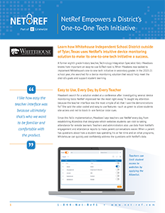 Case Study: NetRef Empowers a District’s One-to-One Tech Initiative